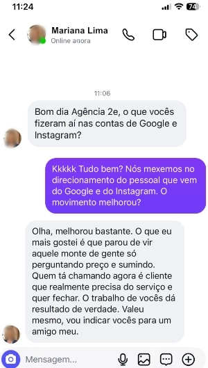 Depoimento Cliente Mariana - Natal/RN